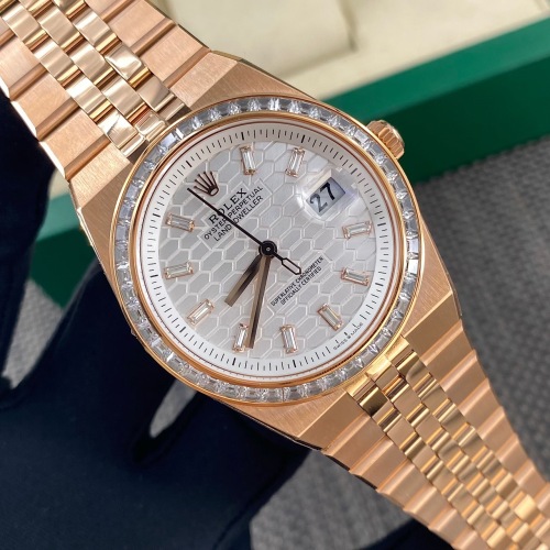 Rolex Land-Dweller 36 Oyster 36mm Everose gold and diamondsRolex  M127285TBR-0002