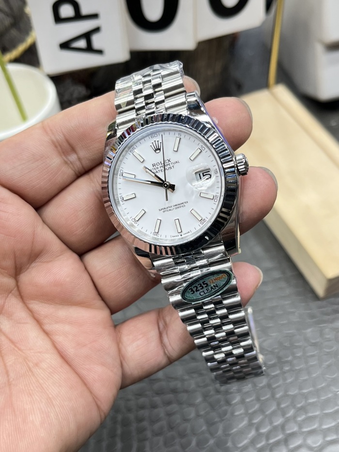 Rolex Datejust 41 Oyster 41mm Oystersteel and white gold M126334-0010