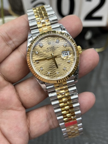 Rolex Datejust 36 Oyster 36mm Oystersteel and yellow gold M126233-0045