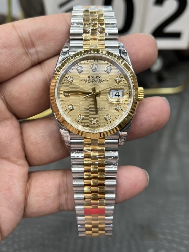 Rolex Datejust 36 Oyster 36mm Oystersteel and yellow gold M126233-0045