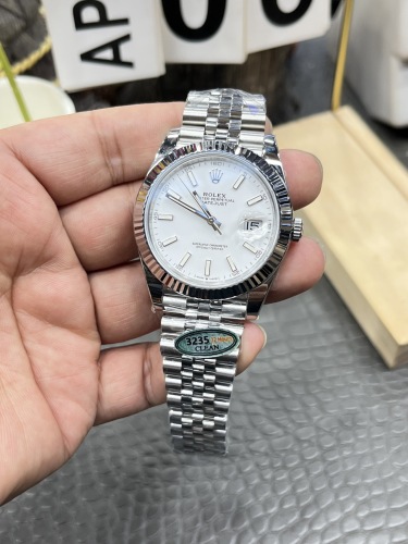 Rolex Datejust 41 Oyster 41mm Oystersteel and white gold M126334-0010