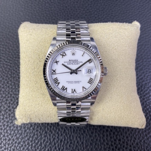 Rolex Datejust 36 Oyster 36mm Oystersteel and white gold M126234-0025