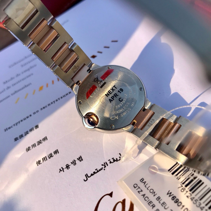 Ballon Bleu de Cartier watch CRW6901731 - 36mm W6920069 - 33mm W6920034 - 28mm