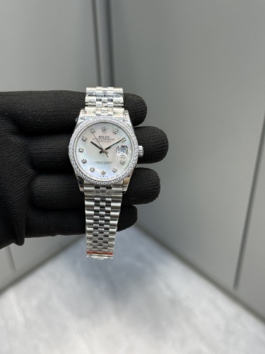 Rolex Datejust 36 Oyster 36mm Oystersteel white gold and diamonds M126284RBR-0011