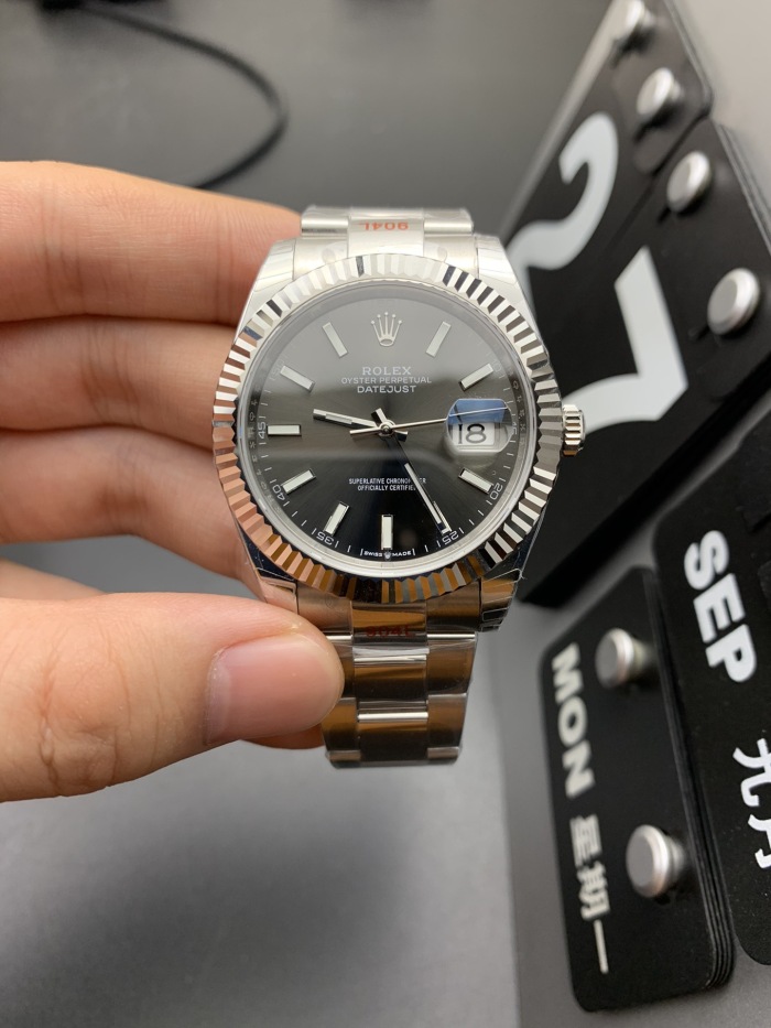 Rolex Datejust 41 Oyster 41mm Oystersteel and white gold M126334-0013