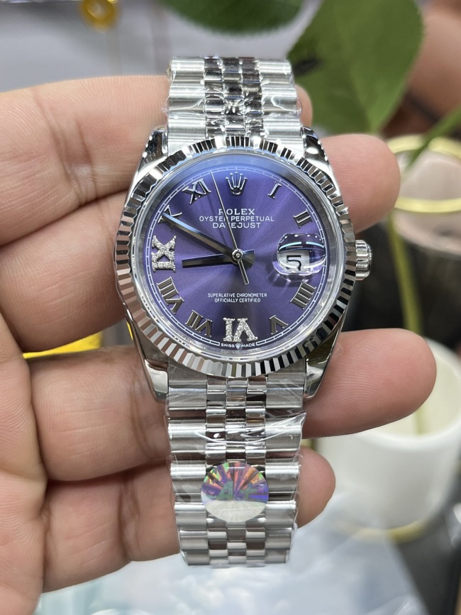 Rolex Datejust 36 Oyster 36mm Oystersteel and white gold M126234-0021