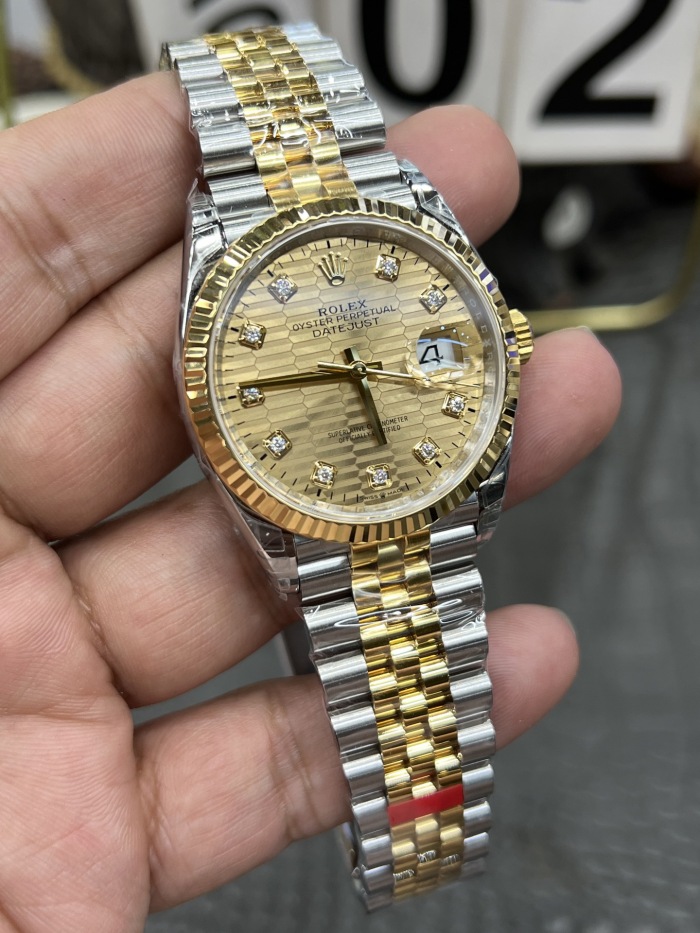 Rolex Datejust 36 Oyster 36mm Oystersteel and yellow gold M126233-0045