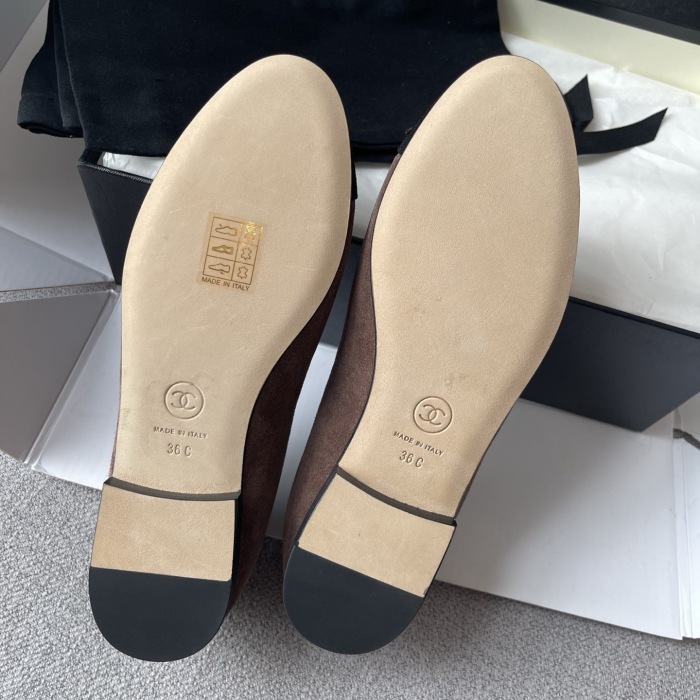 Chanel 26ss Ballet Women Loafers Size 36-41