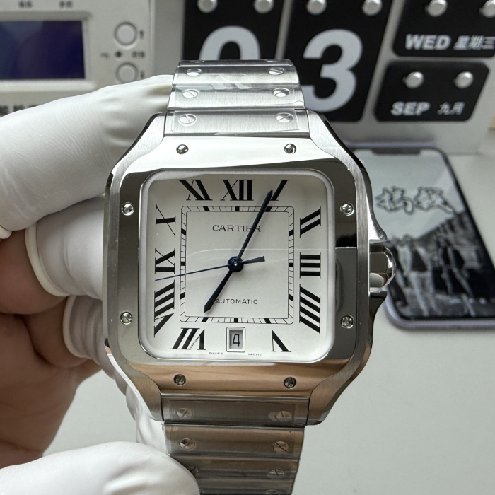 Santos de Cartier watch CRWSSA0009 - 39.8mm WSSA0029 - 35.1mm WSSA0067 - 27mm