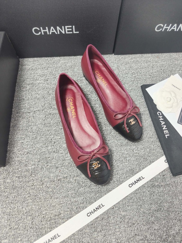 Chanel 26ss Ballet Women Loafers Size 36-41