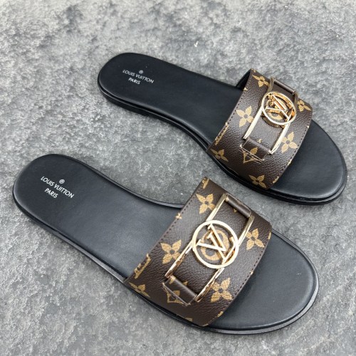 Louis Vuitton 2026ss Lv lock it  Sandals Slippers Size 36-42