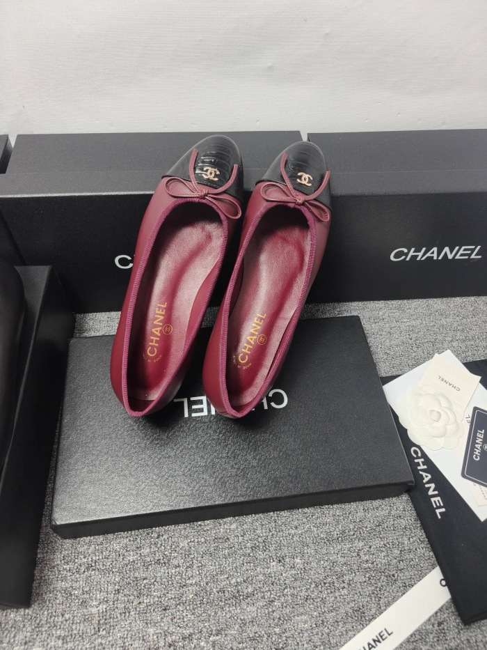 Chanel 26ss Ballet Women Loafers Size 36-41