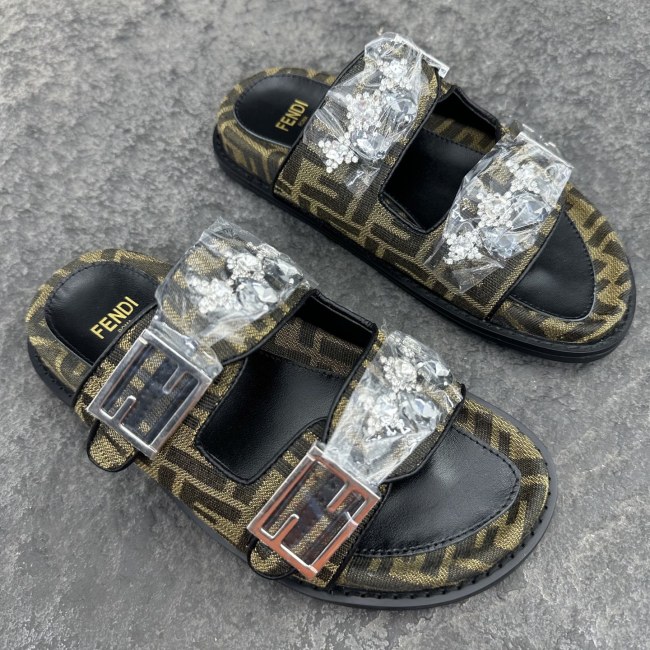 FENDI 2026ss Feel Sandals Slippers Size 36-46