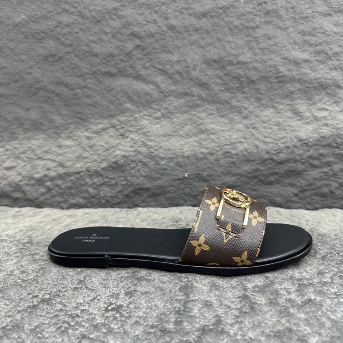 Louis Vuitton 2026ss Lv lock it  Sandals Slippers Size 36-42