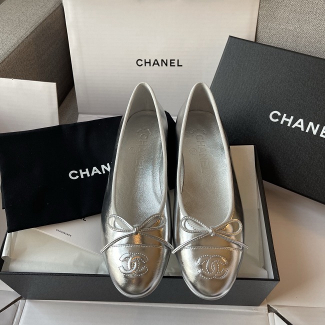 Chanel 26ss Ballet Women Loafers Size 36-41