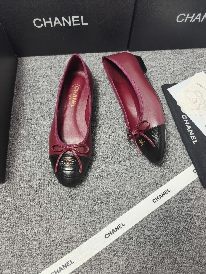 Chanel 26ss Ballet Women Loafers Size 36-41