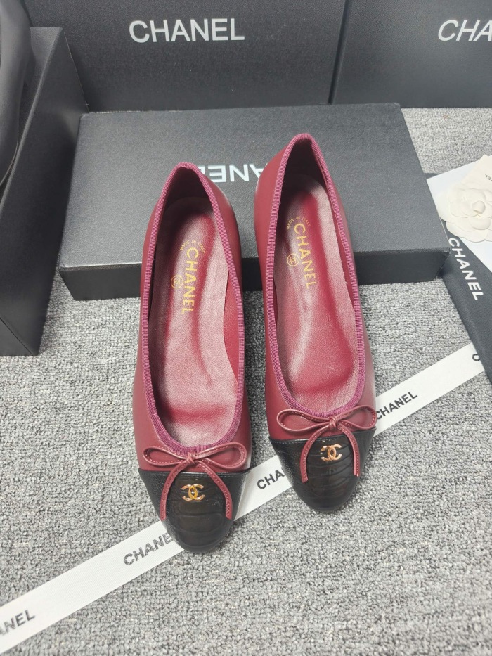 Chanel 26ss Ballet Women Loafers Size 36-41