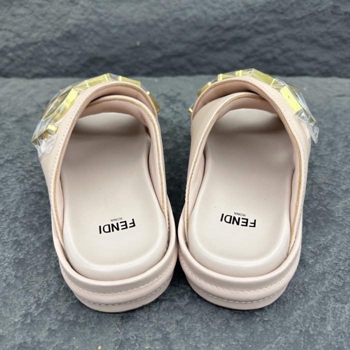 FENDI 2026ss Feel Women Sandals Slippers Size 36-41