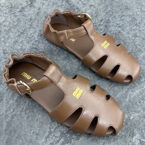 MiuMiu 2026ss Nappa Sandals Slippers Size 36-41