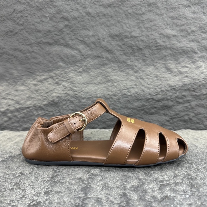 MiuMiu 2026ss Nappa Sandals Slippers Size 36-41