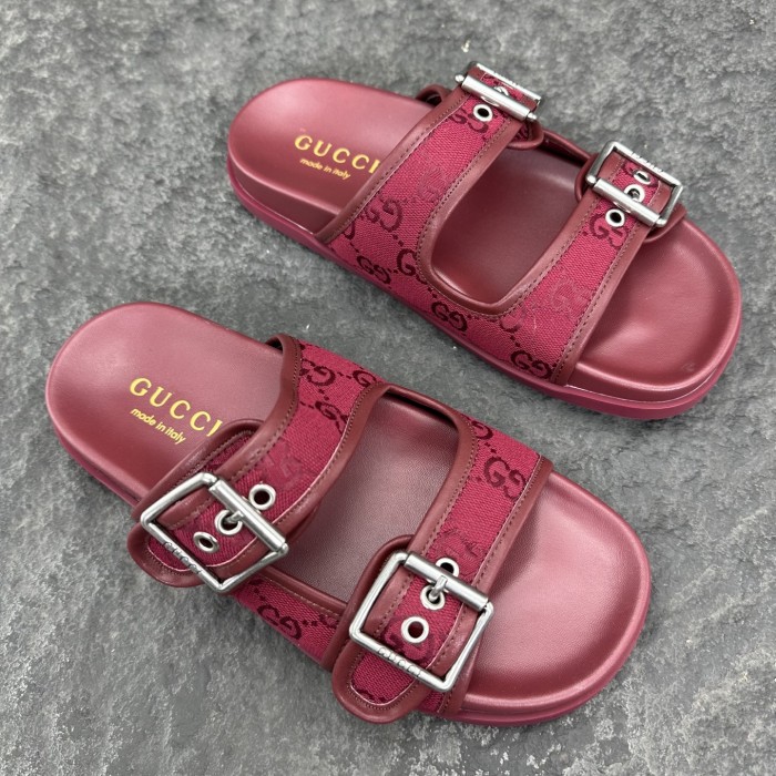 Gucci 2026ss GG Supreme Sandals Slippers Size 36-46