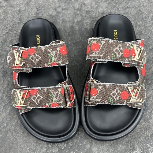 Louis Vuitton 2026ss LV x TM POOL PILLOW COMFORT Sandals Slippers Size 36-41