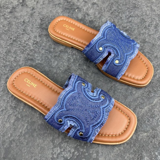 Celine 2026ss LYMPIA Sandals Slippers Size 36-42