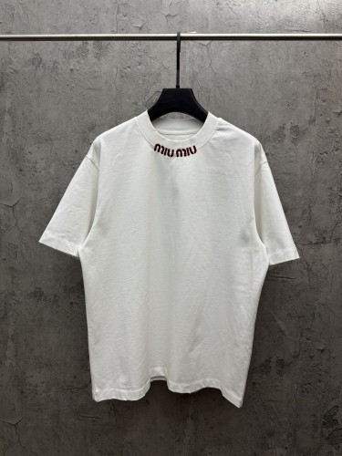 MiuMiu  2026ss New T Shirt  Size S-XL