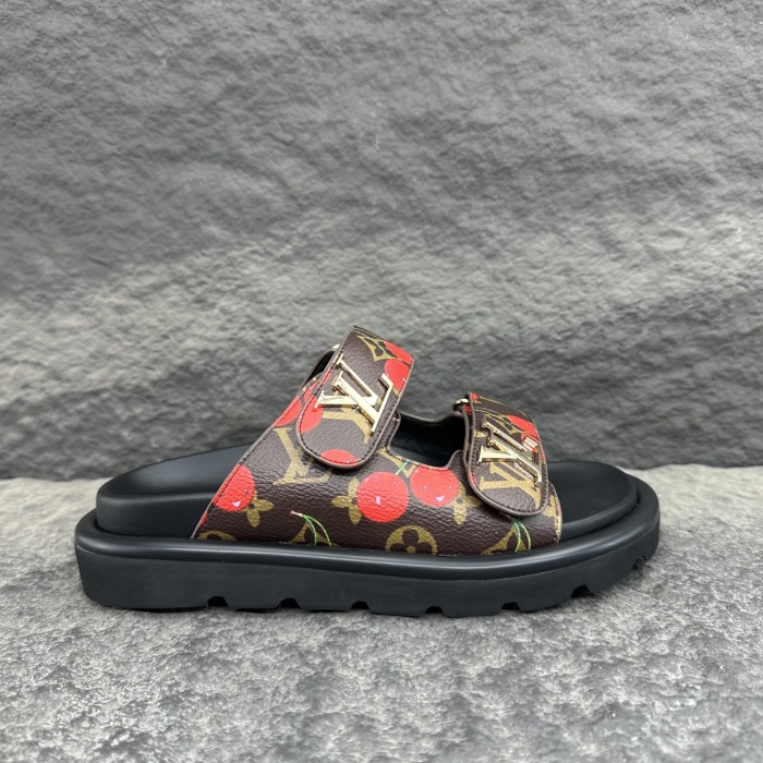 Louis Vuitton 2026ss LV x TM POOL PILLOW COMFORT Sandals Slippers Size 36-41