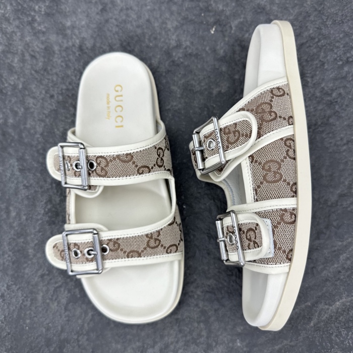 Gucci 2026ss GG Supreme Sandals Slippers Size 36-46