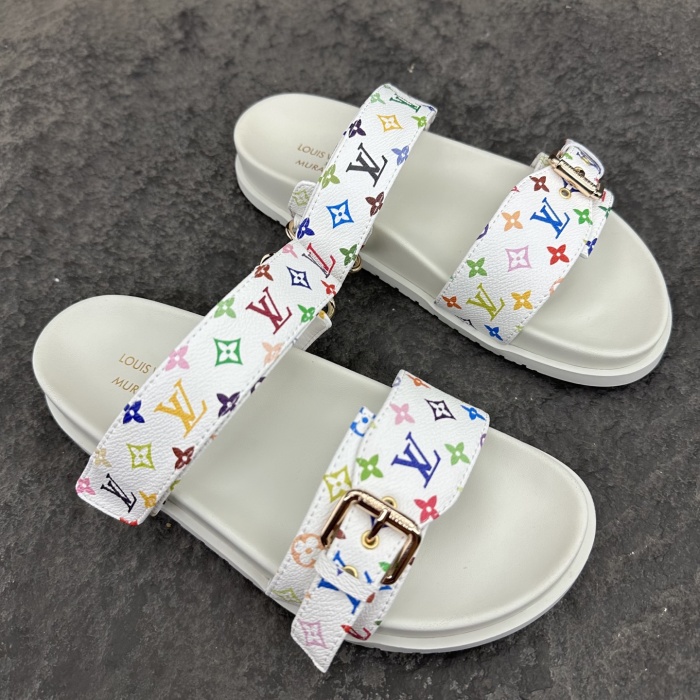 Louis Vuitton 2026ss LV x TM POOL PILLOW COMFORT Sandals Slippers Size 36-41