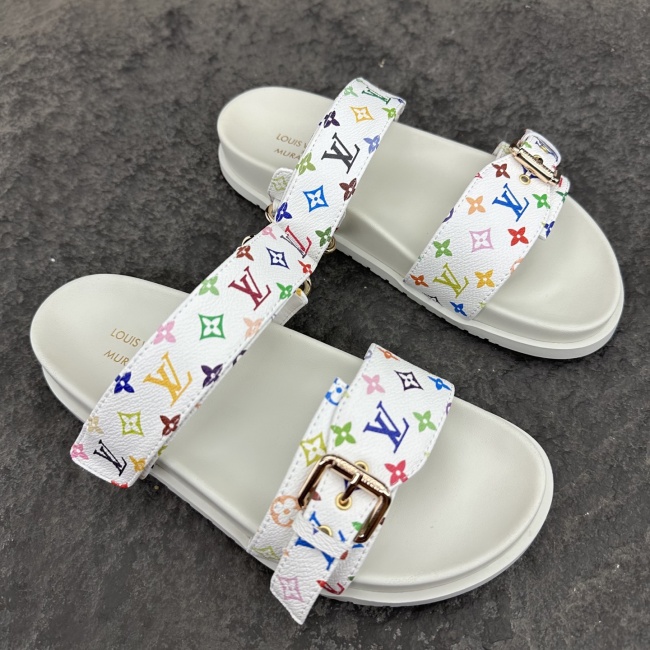 Louis Vuitton 2026ss LV x TM POOL PILLOW COMFORT Sandals Slippers Size 36-41