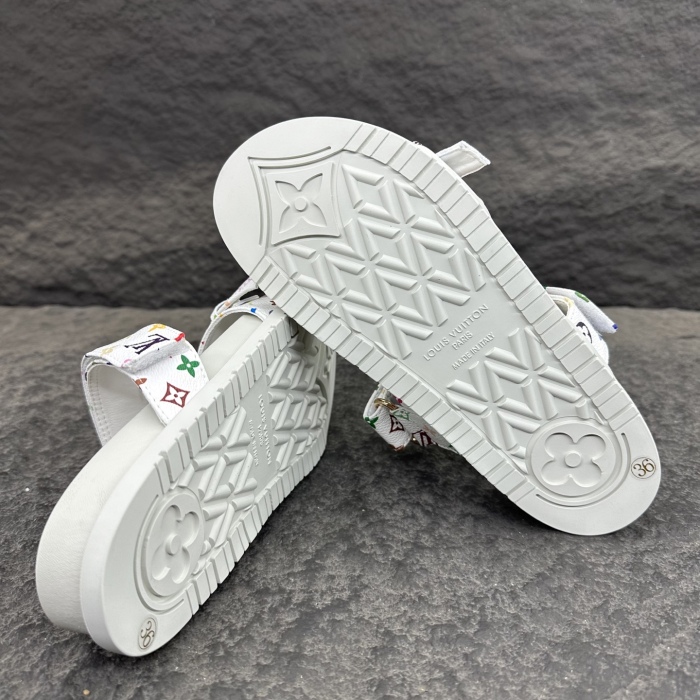 Louis Vuitton 2026ss LV x TM POOL PILLOW COMFORT Sandals Slippers Size 36-41
