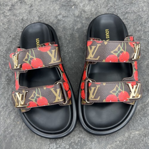 Louis Vuitton 2026ss LV x TM POOL PILLOW COMFORT Sandals Slippers Size 36-41