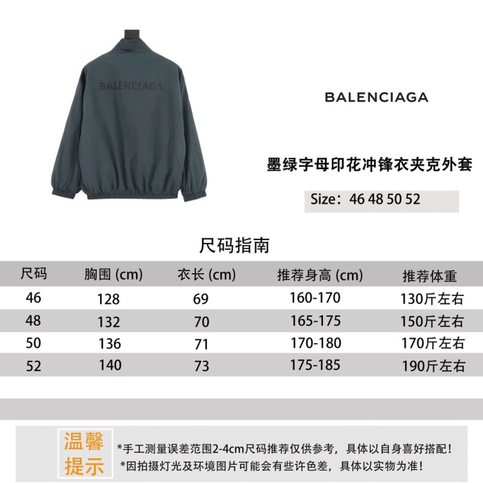 Balenciaga 2026ss New Jacket Size 46-52