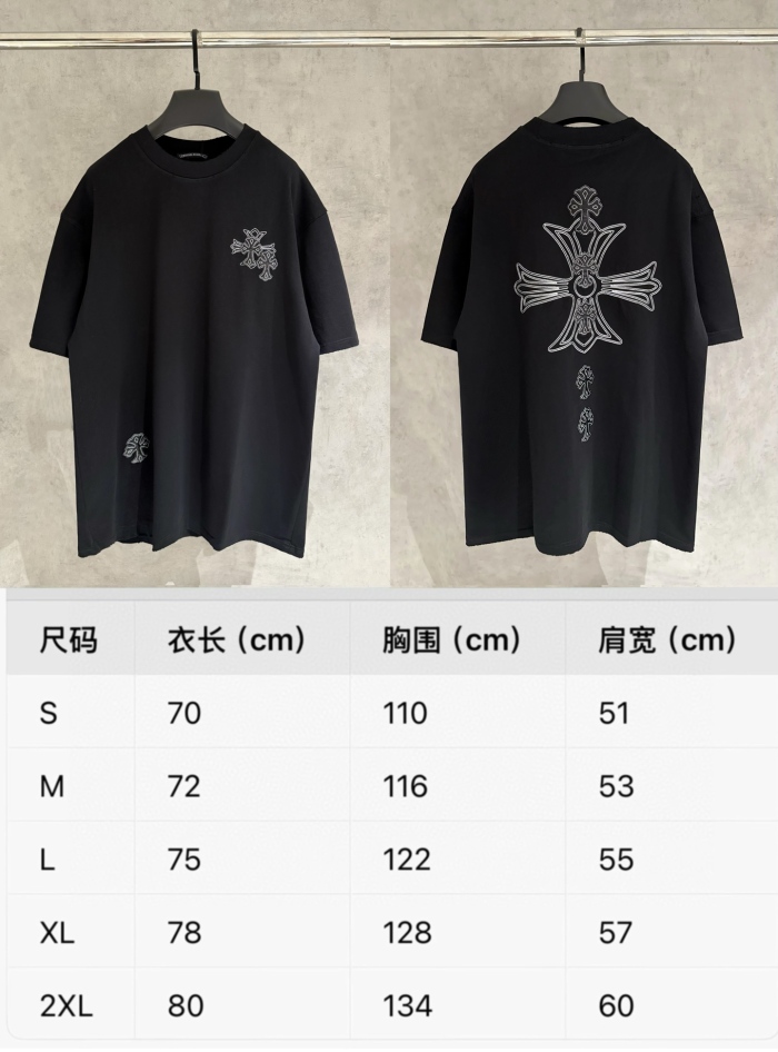 Chrome Hearts  2026ss New    T Shirt  Size S-XXL