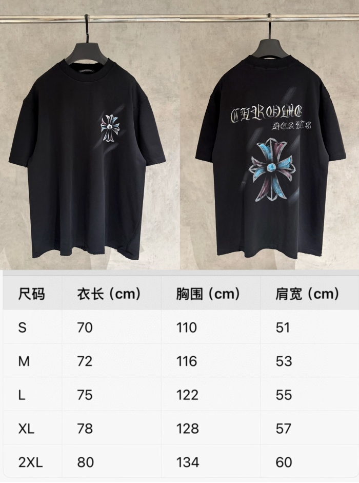 Chrome Hearts  2026ss New    T Shirt  Size S-XXL