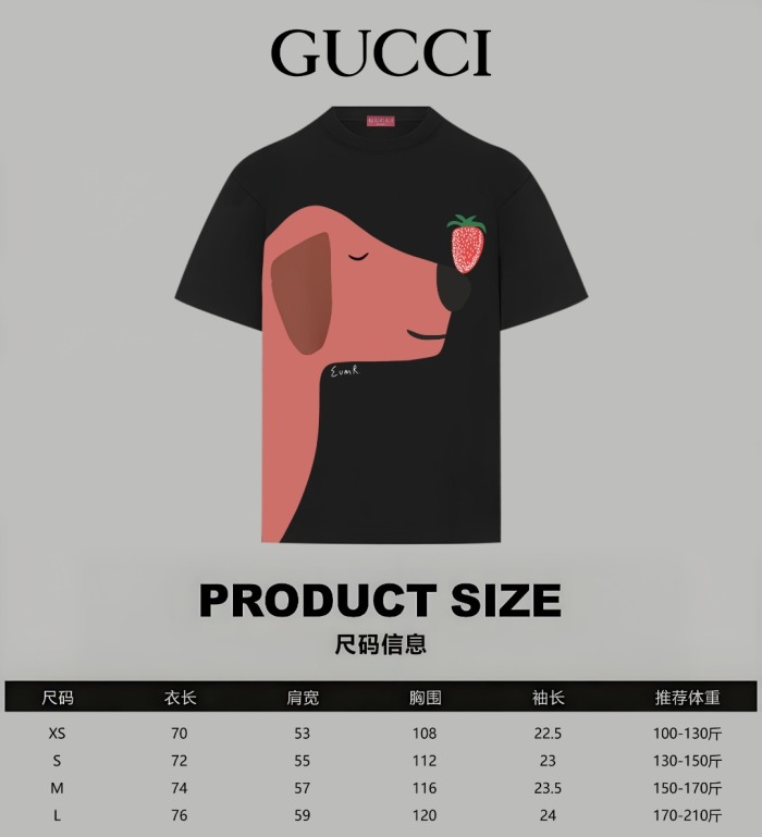 Gucci 2026ss New T Shirt  Size XS-L
