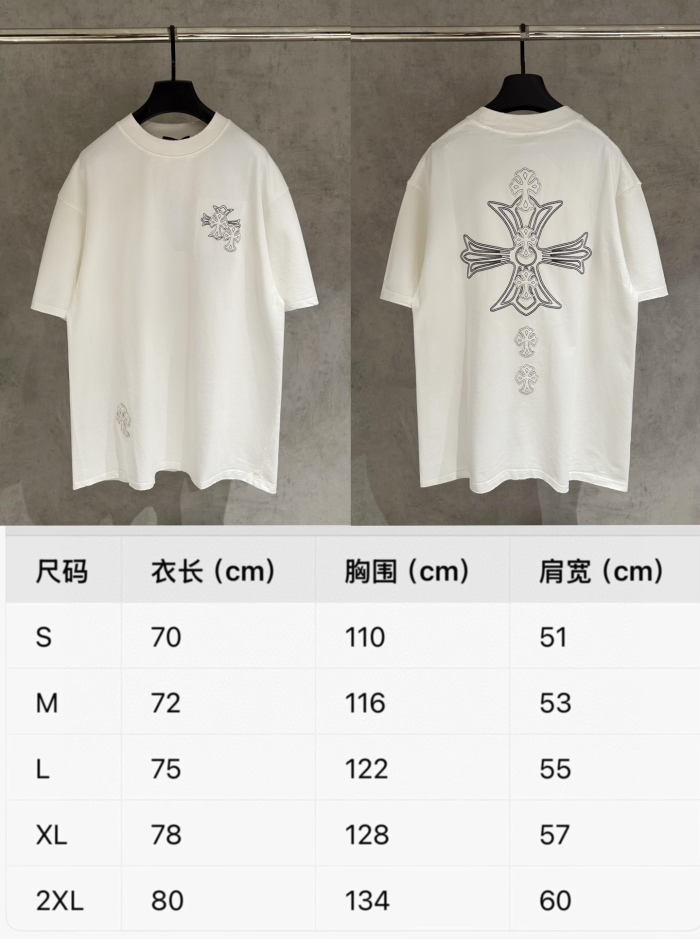 Chrome Hearts  2026ss New    T Shirt  Size S-XXL