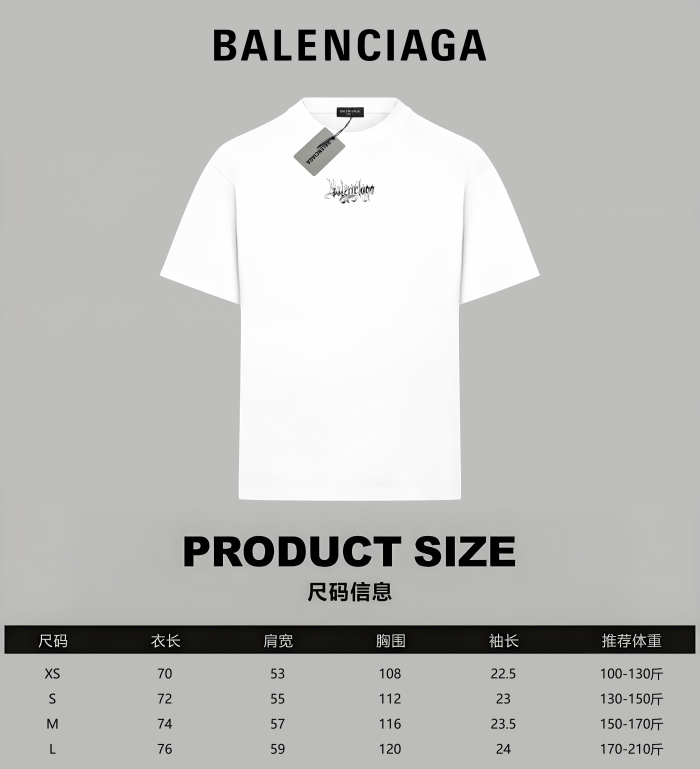 Balenciaga 2026ss New T Shirt  Size XS-L
