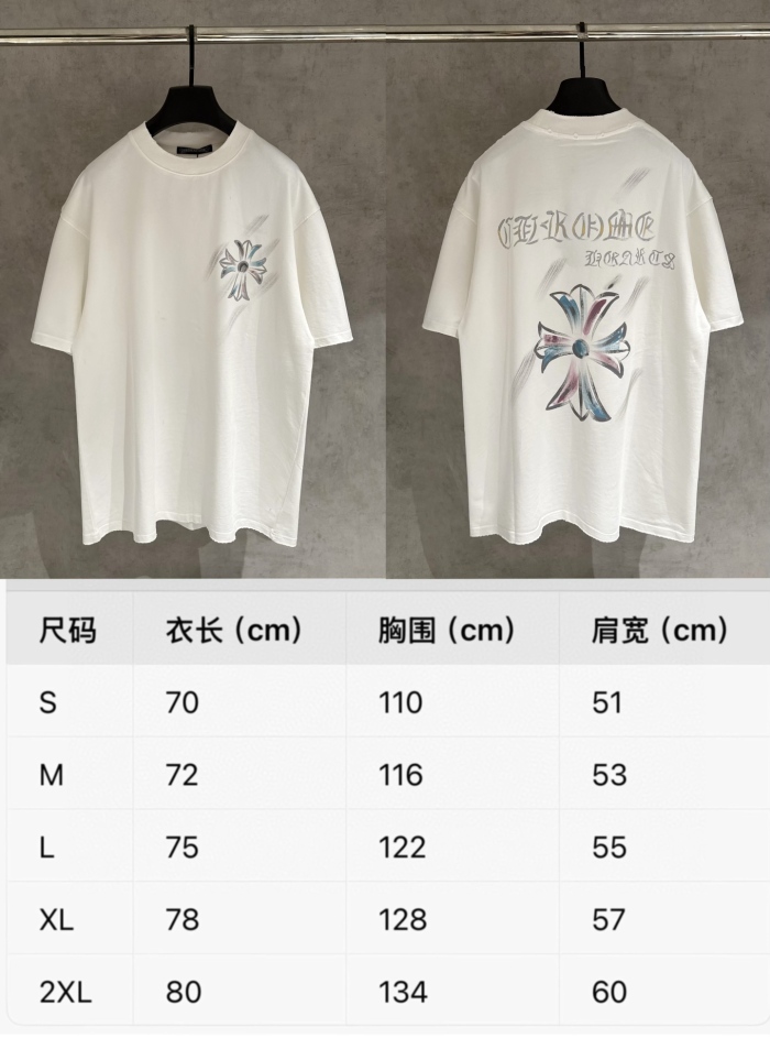 Chrome Hearts  2026ss New    T Shirt  Size S-XXL