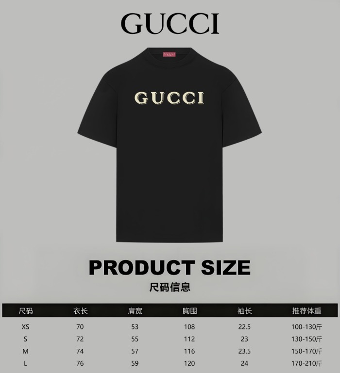 Gucci 2026ss New T Shirt  Size XS-L
