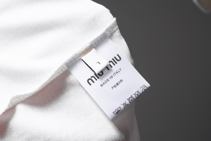 MiuMiu  2026ss New T Shirt  Size S-XL
