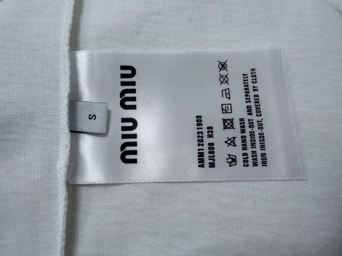 MiuMiu 2026ss New  T Shirt  Size XS-L