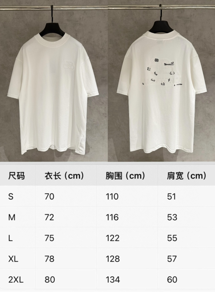 Balenciaga 2026ss New  T Shirt Size S-XXL