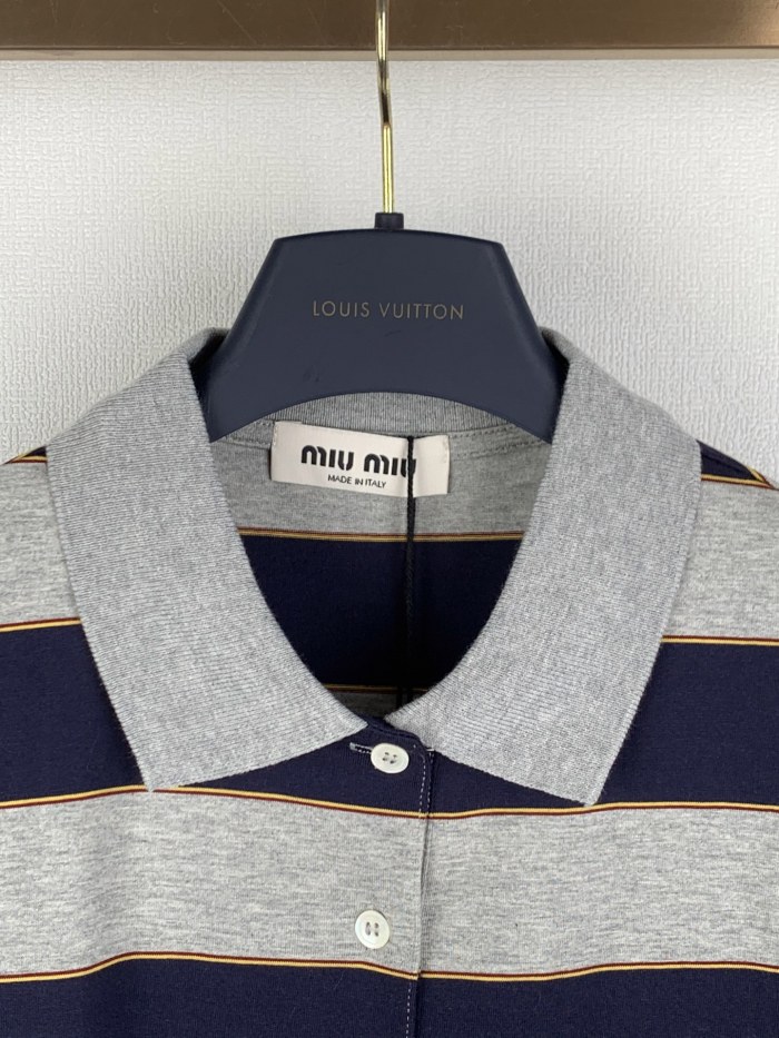MiuMiu 2026ss New   Polo Shirt Size S-XL