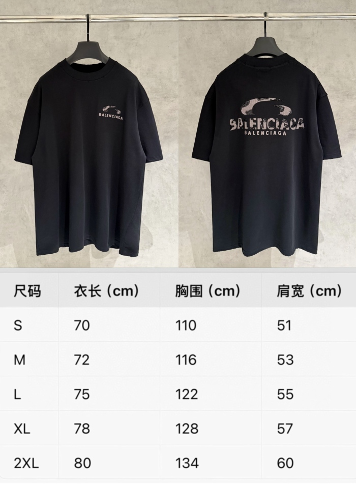 Balenciaga 2026ss New  T Shirt Size S-XXL