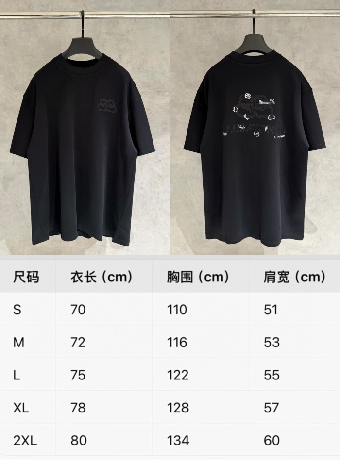 Balenciaga 2026ss New  T Shirt Size S-XXL