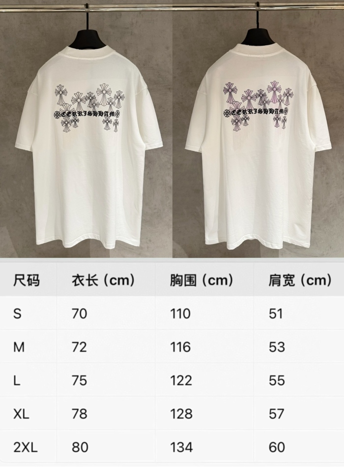 Chrome Hearts 2026ss New  T Shirt Size S-XXL