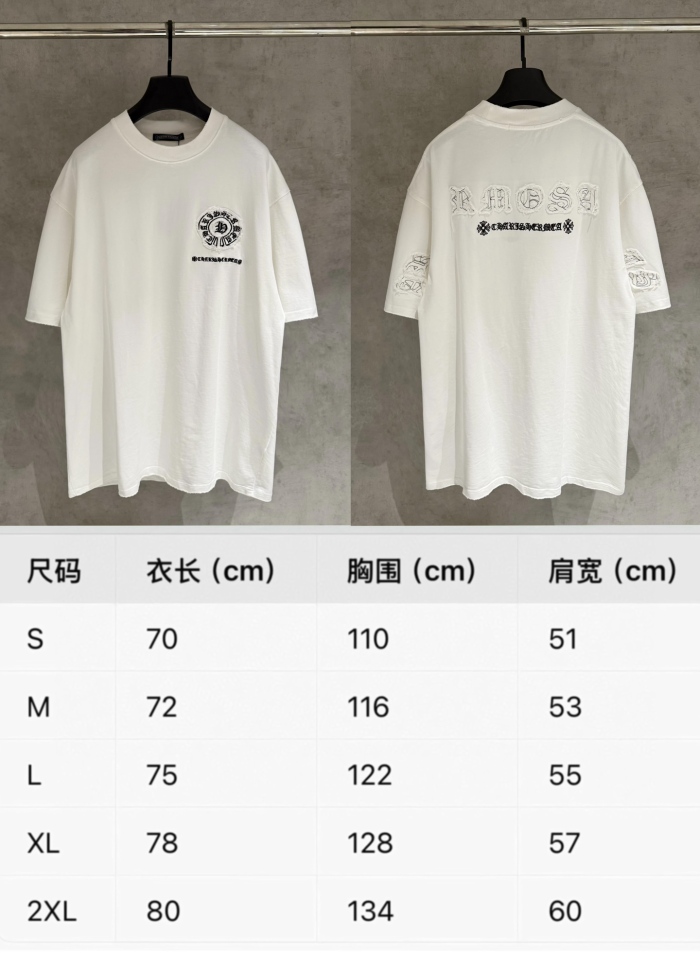 Chrome Hearts 2026ss New  T Shirt Size S-XXL